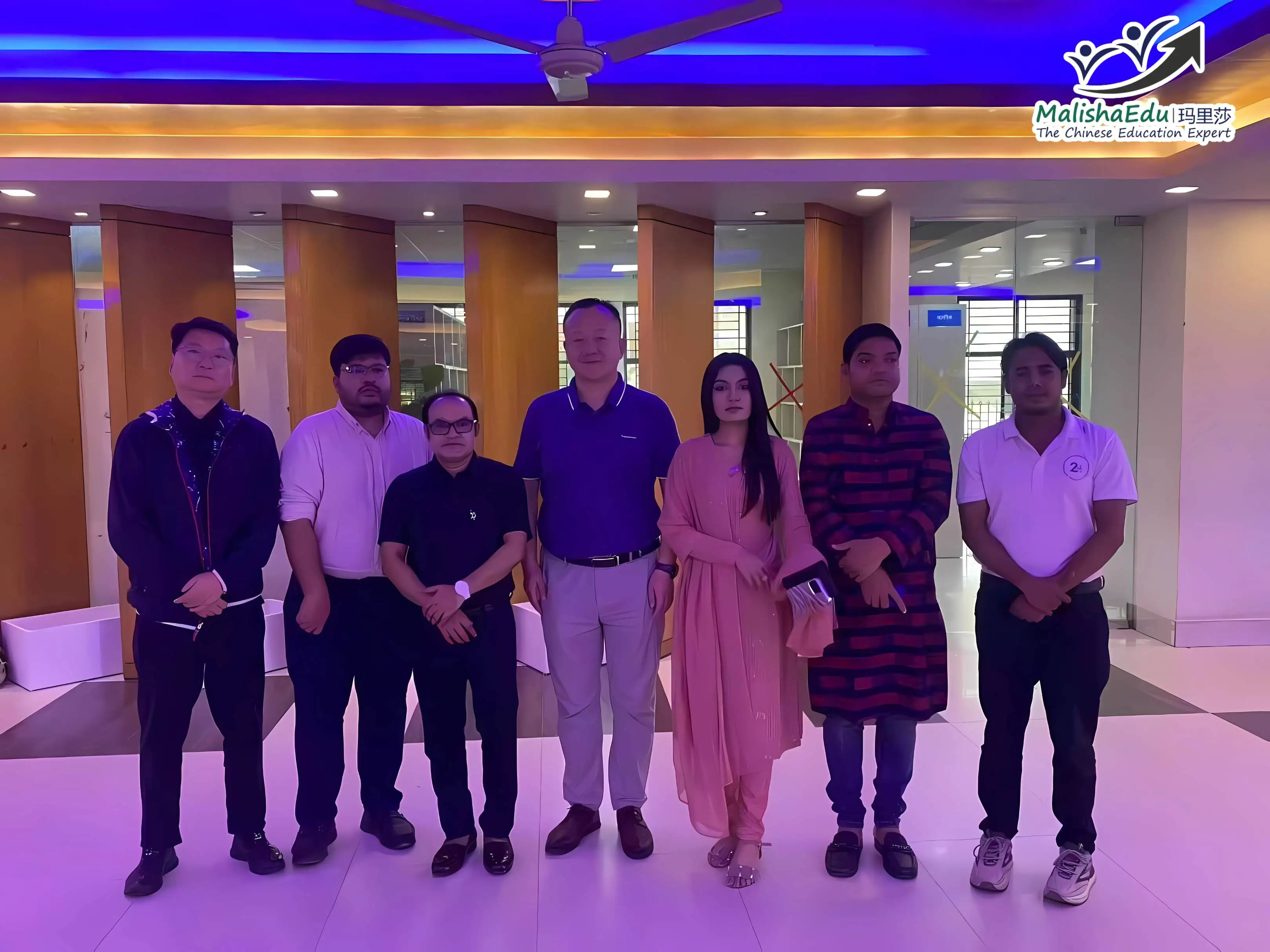 Delegates from Wuhu Vocational of Technical University